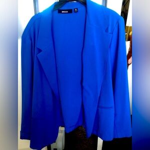 Blazer blue dressy or office wear
